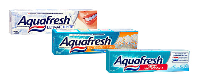 Aquafresh toothpaste coupon