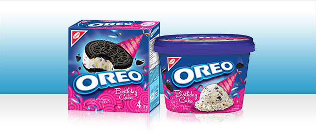 OREO Birthday Cake frozen desserts coupon