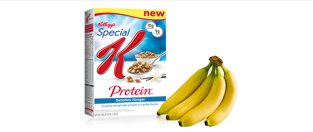 Kellogg's Special K* cereal + Bananas coupon