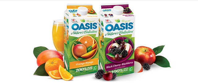 Oasis refrigerated juice. coupon