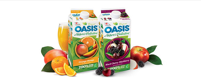 Oasis refrigerated juice. coupon