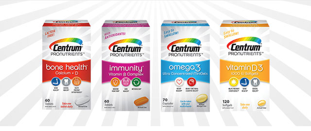 Centrum® ProNutrients™ Supplements coupon