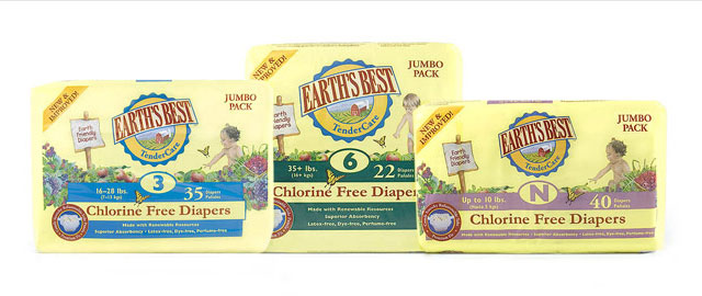 Earth's Best Chlorine Free Diapers coupon