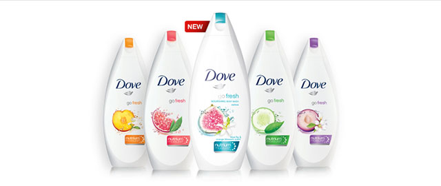 NEW Dove® go fresh® Restore Body Wash coupon