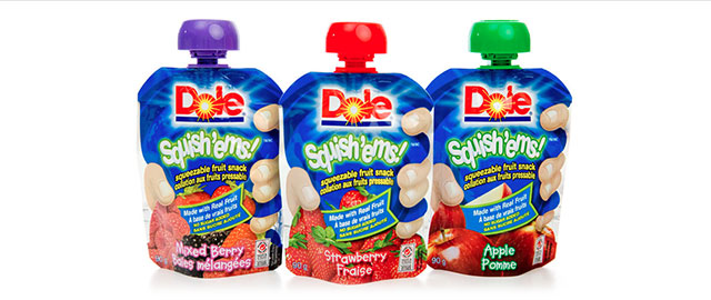 Dole Fruit Squish'ems coupon