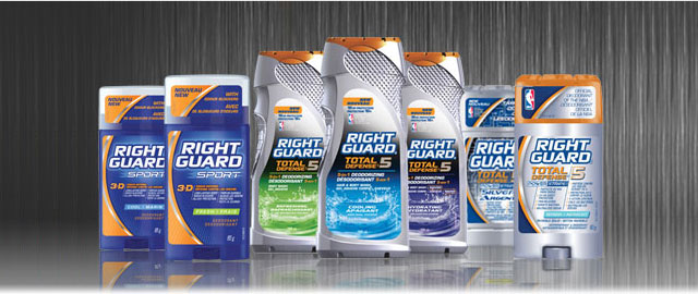 Right Guard deodorant coupon