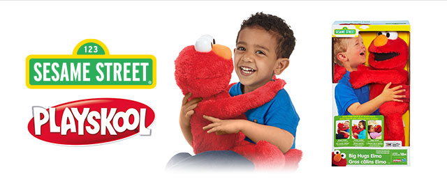 PLAYSKOOL® SESAME STREET® BIG HUGS ELMO coupon