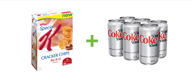 Special K* Cracker Chips and Diet Coke® coupon