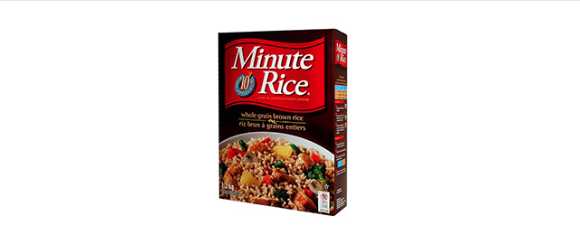 Minute Rice® Whole Grain Brown Rice coupon