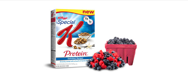 Special K Protein* cereal + berries coupon