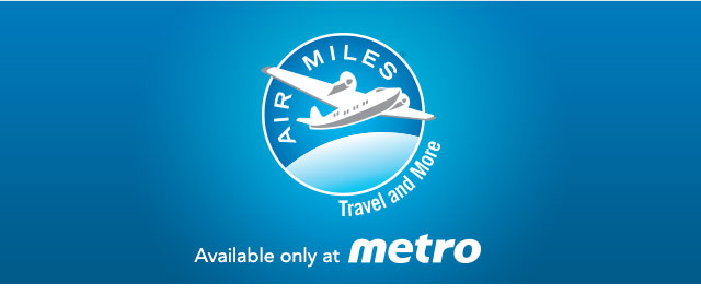 Spend $40 or more at Metro & earn 40 reward miles coupon