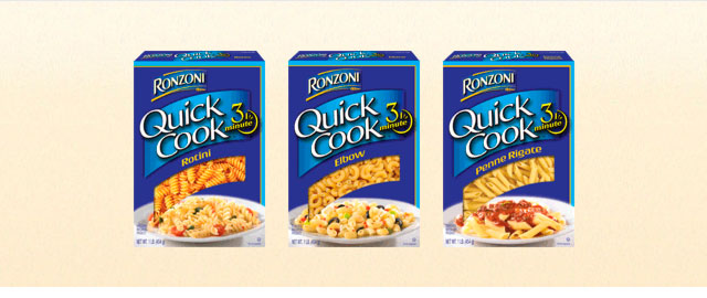Ronzoni Quick Cook® Pasta coupon
