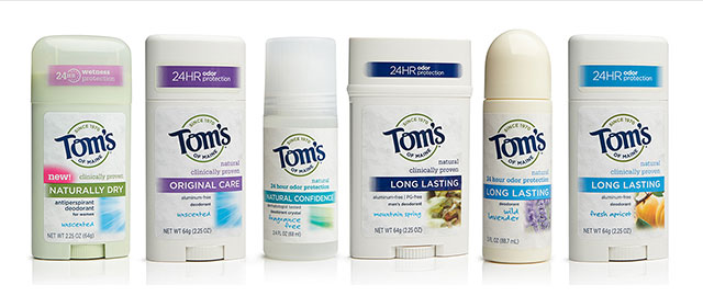 Tom's of Maine deodorant coupon