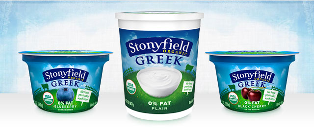Stonyfield Organic Greek Yogurt coupon