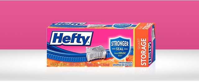 Hefty Slider Bags coupon