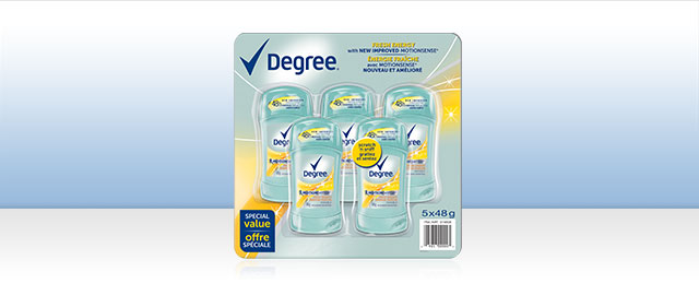 At Costco: Degree Women MOTIONSENSE multipack coupon