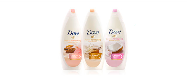 Dove Purely Pampering® body wash coupon