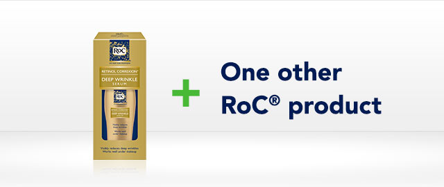 RoC® Retinol Correxion Deep Wrinkle Serum Combo Offer coupon