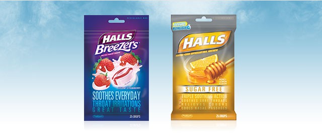 Buy 2: HALLS® Drops Bags coupon