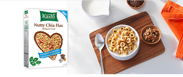 Kashi* Nutty Chia Flax Multigrain cereal coupon