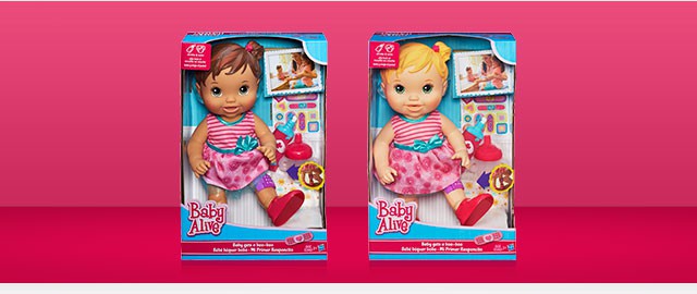 BABY ALIVE Baby gets a boo-boo doll coupon