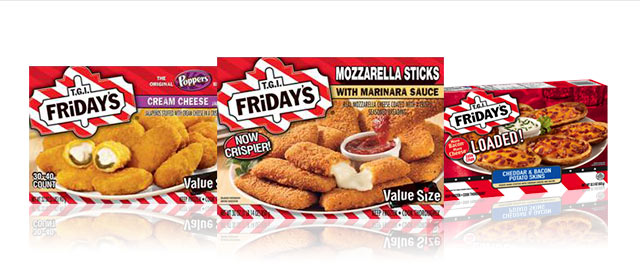 Select T.G.I. FRIDAY'S® Frozen Snacks coupon