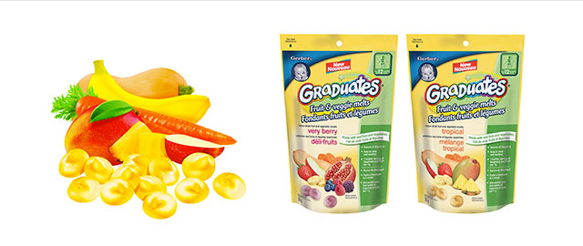 Buy 2: Gerber Fruit & Veggie Melts coupon